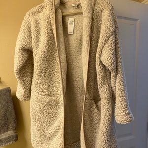 American eagle sherpa cardigan